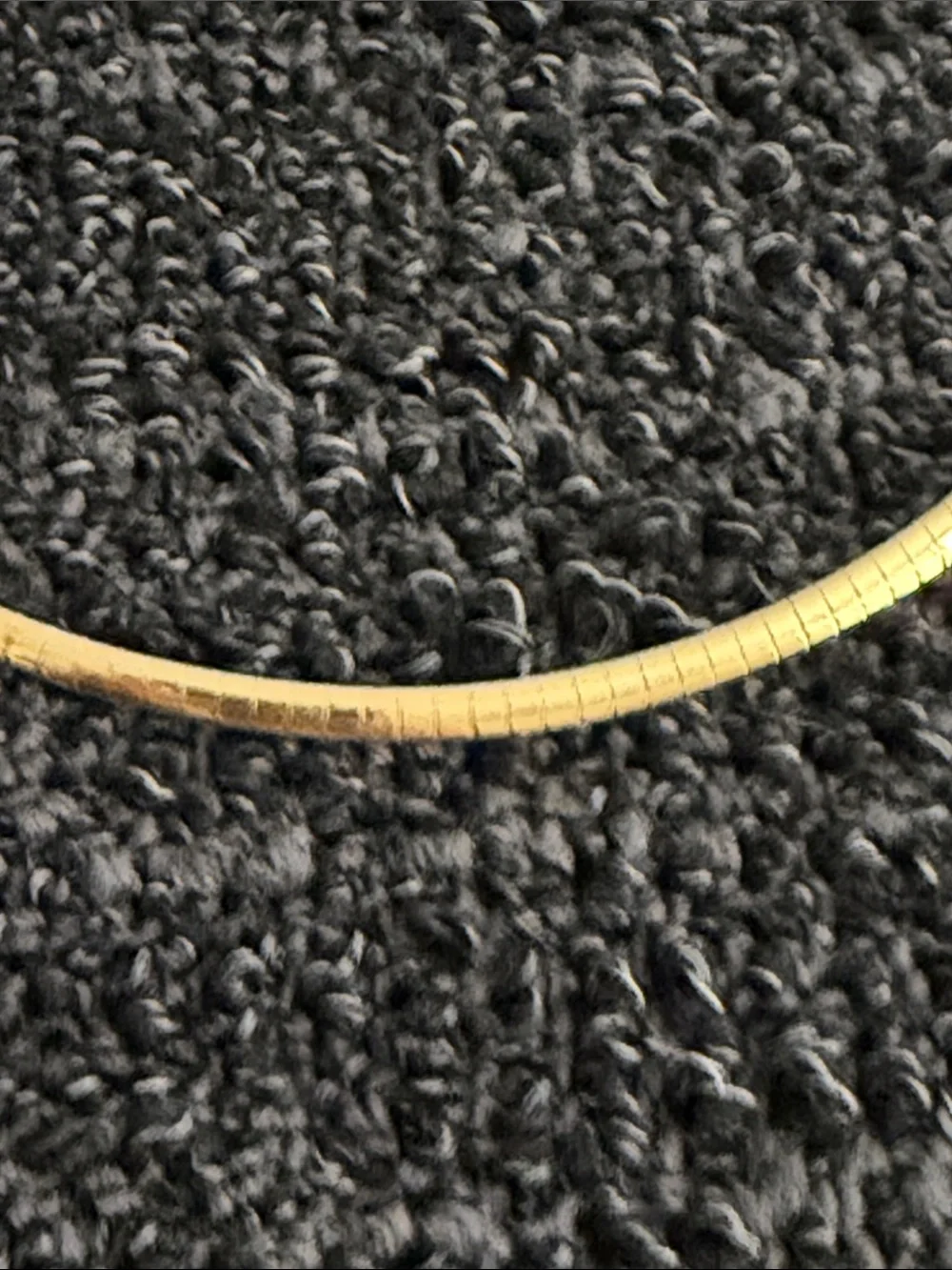 Fashion Jewelry Gold Herringbone Necklace
